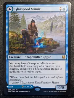 Glasspool Mimic / Glasspool Shore - Zendikar Rising (MTG) - Image 1