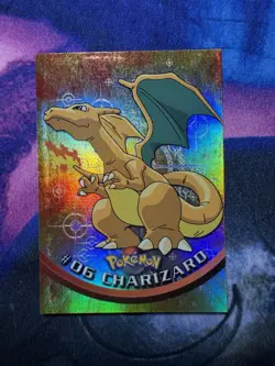 Topps Pokemon - Charizard - Series 1 - Rainbow Pokeball Foil🌈 - Very Rare! - Image 1