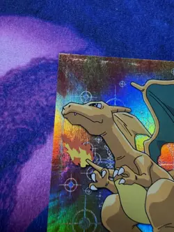 Topps Pokemon - Charizard - Series 1 - Rainbow Pokeball Foil🌈 - Very Rare! - Image 5