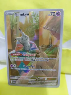 Pokemon Mimikyu Scarlet & Violet - SVP075 Black Star Promo - Sealed - Image 1