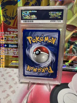 Pokemon Charizard Base Set Unlimited Holo Black Dot Error #4 PSA 8 - Image 2