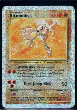 Pokemon LEGENDARY COLLECTION - #13/110 Hitmonlee - Reverse Holo - ENG - DMG/INK - Image 1