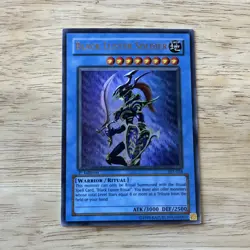 Yu Gi Oh! Black Luster Soldier SYE-024 First Edition lightly played - Image 1