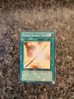 1 x Golden Bamboo Sword - LODT-EN062 - Common - Unlimited Edition Near Mint y12 - Image 1