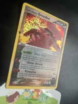 Pokemon TCG Celebrations Team Magma's Groudon Holo Card #9/95 NM Condition - Image 4