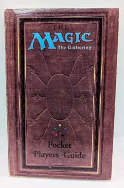 Magic The Gathering Pocket Players Guide Book 1994 WOTC Paperback Card Game MTG - Image 1