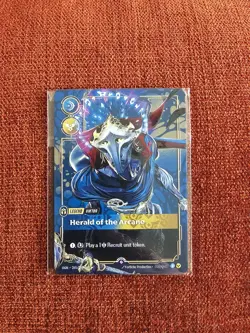 Riftbound VIKTOR Herald Of The Arcane METAL Card OGN - 265/298 - Image 1