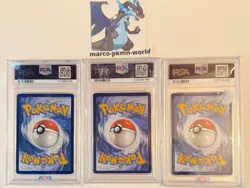 Pokemon Cards, Set PSA 9 Charizard Blastoise Venusaur 198, 199, 200 SIR 151 - Image 2