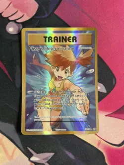 Misty's Determination 108/108 Rare Ultra Evolutions Pokemon NM Card - Image 1