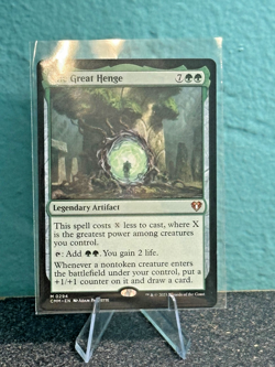 The Great Henge 294 Commander Masters NM MTG - Image 1