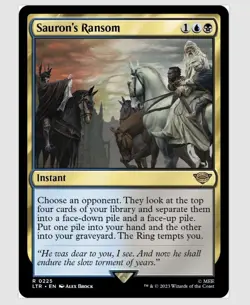 Sauron's Ransom Lord of the Rings 0225 Non-Foil NM - Image 1