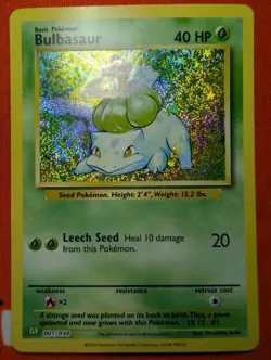 Pokemon Bulbasaur 001/034 Trading Card Game Classic Collection Holo - Image 1