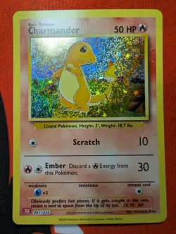 Pokemon Charmander 001/034 Trading Card Game Classic Collection Holo - Image 2
