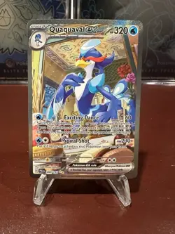 Quaquaval ex 260/193 Sv02: Paldea Evolved Holo Pokemon TCG NM - Image 1
