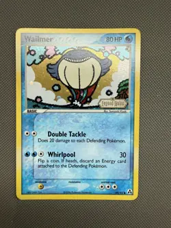 Wailmer Reverse Holo (69/92) ex Legend Maker Pokemon Card - Image 1