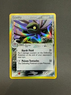 Cradily Delta Species Holo (2/110) ex Holon Phantoms Pokemon Card - Image 1