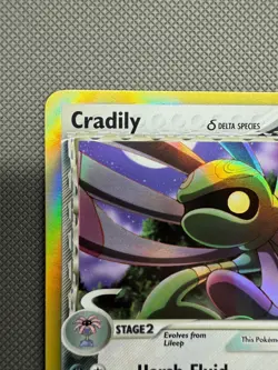 Cradily Delta Species Holo (2/110) ex Holon Phantoms Pokemon Card - Image 2
