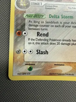 Sandslash Delta Species 27/113 Reverse Holo Rare |ex Delta species Pokemon Card - Image 5
