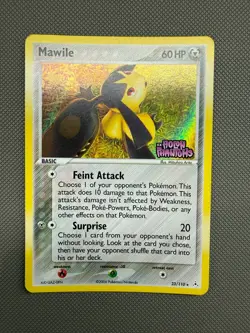 Mawile Reverse Holo Rare (23/110) ex Holon Phantoms Pokemon Card - Image 1