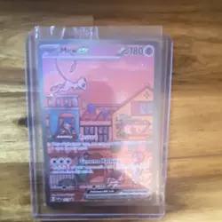 Pokemon Mew EX 151 Scarlet & Violet Full Art Holo sealed promo - Image 1