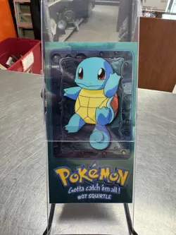 Squirtle #07 Holo Pokemon Topps Jumbo/Oversized Card 2 of 5 MP TCG - Image 1