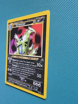 Pokemon TCG Tyranitar Neo Discovery 31/75 Rare Non Holo - NM - Image 3