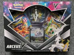 Pokemon TCG Arceus V Figure Collection Box Sealed New - Image 1