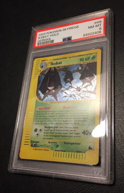 2003 Iksbat Holo | Skyridge | PSA 8 Near Mint | deutsch | Crobat | Pokemon - Image 4