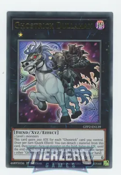 Yugioh Ghostrick Dullahan GFP2-EN139 Ultra Rare 1st Edition Near Mint - Image 1