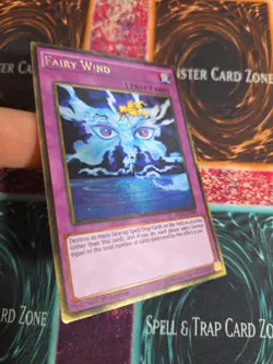Yu-Gi-Oh! Fairy Wind PGL3-EN094 Gold Rare 1st Edition Near Mint - Image 2