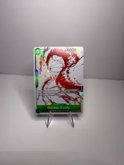 One Piece Card Game - Monkey.D.Luffy (3rd Anniversary Promo) OP07-033 - NM Foil - Image 1