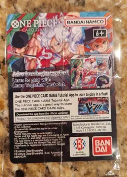 One Piece Promotion Card - Monkey.D.Luffy (055) SEALED College Basketball US NEW - Image 2