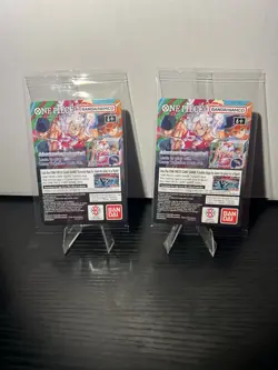 One Piece Monkey D Luffy US Voyage College Basketball 2 Promo Card Sealed - Image 4