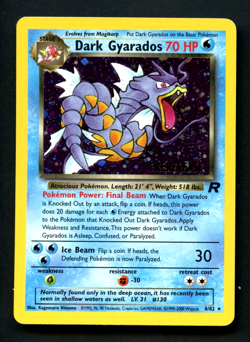 Pokemon Card: DARK GYARADOS Prerelease Holo Promo 8/82 (NM) - Image 1
