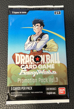 Dragon Ball Super Card Game Fusion World Promotion Pack Vol. 3 x1 🔥 - Image 1