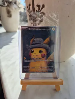 Pokemon Van Gogh: Pikachu with Grey Felt Hat - 085 Promo Card - SEALED - Image 1