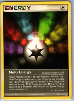 Multi Energy 103/112 Non Holo FireRed & LeafGreen - Pokemon Card - NM - Image 1