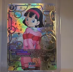 Videl FS02-10 1st Anniversary Promo Alternate Art Dragon Ball Card Fusion World - Image 1