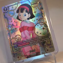 Videl FS02-10 1st Anniversary Promo Alternate Art Dragon Ball Card Fusion World - Image 2