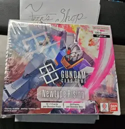 GUNDAM TCG CARD GAME Newtype Rising Booster Box GD01 English NEW SEALED US Ship - Image 1