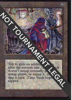 Non Tournament Time Vault Mtg NM - Image 1