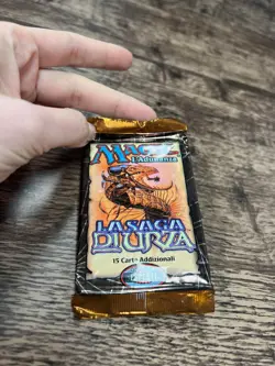 MTG Sealed Urza’s Saga Spanish Booster Pack ID# LD FACTORY SEALED - Image 1