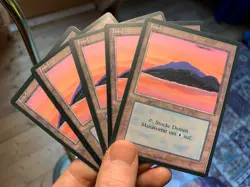 5x German Fbb Island • NM • Basic Land • Mtg - Image 1