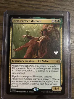 High Perfect Morcant - 229 - Lorwyn Eclipsed (ECL) MTG Non-Foil Stamped Promo NM - Image 1