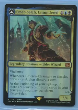 MTG: Final Fantasy: Emet-Selch, Unsundered Hades, Sorcerer of Eld: FOIL - Image 1