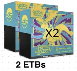 Pokemon TCG Ascended Heroes Pokemon Center Exclusive Elite Trainer Box FAST SHIP - Image 1