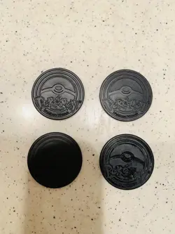 Lot Of 4 Assorted Pokemon Nintendo Card Coins - Image 2
