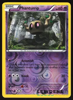 Phantump - 54/146 - Common Reverse Holo - XY Base - Pokemon Card - Image 1