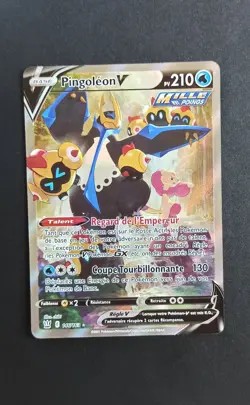 Carte Pokemon Pingoleon V Alternative 146/163 - Styles de Combat - FR - Neuf - Image 1