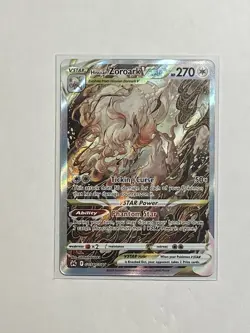 Pokemon Hisuian Zoroark VSTAR Ultra Rare Holo Crown Zenith GG56/GG70 270HP - Image 1